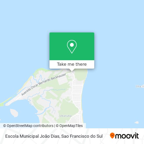 Mapa Escola Municipal João Dias