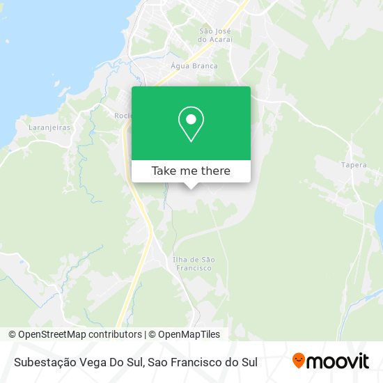 Subestação Vega Do Sul map