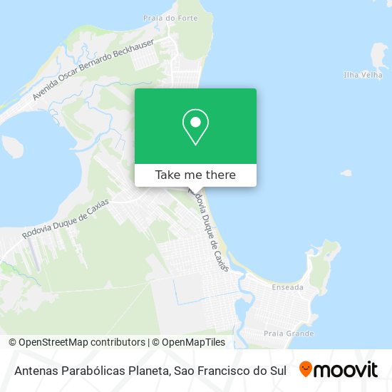 Mapa Antenas Parabólicas Planeta