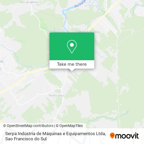 Mapa Serpa Indústria de Máquinas e Equipamentos Ltda