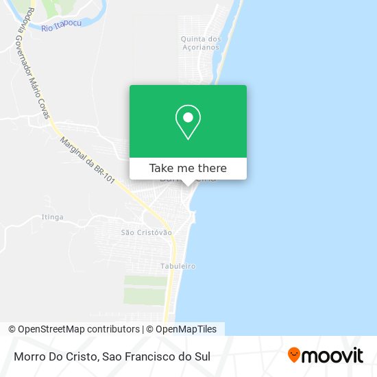 Morro Do Cristo map