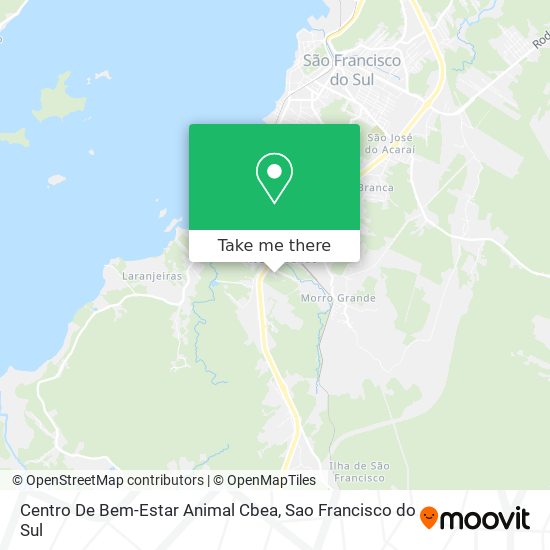 Centro De Bem-Estar Animal Cbea map