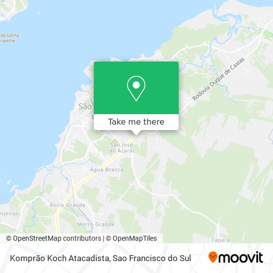 Komprão Koch Atacadista map