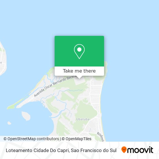 Loteamento Cidade Do Capri map