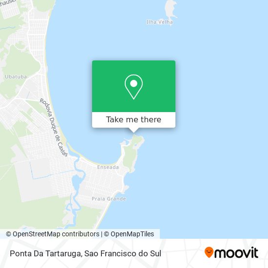 Mapa Ponta Da Tartaruga
