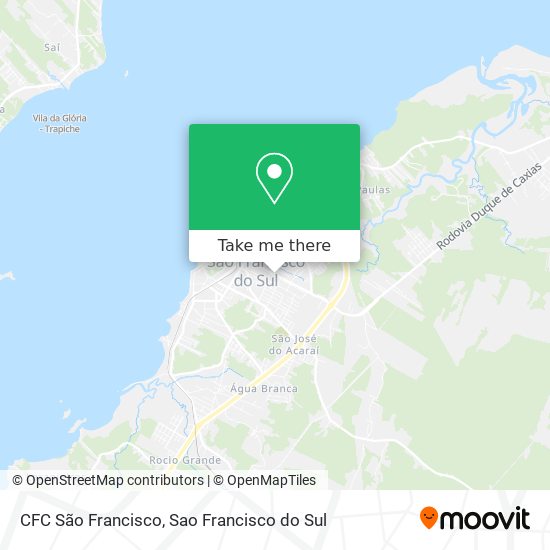 Mapa CFC São Francisco