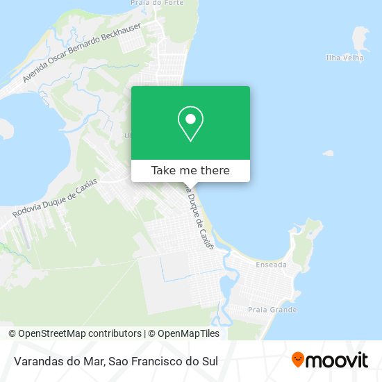 Varandas do Mar map