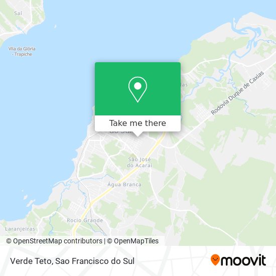 Verde Teto map