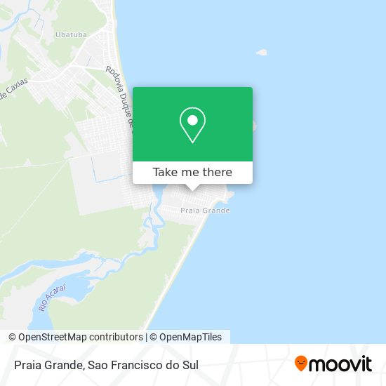 Praia Grande map