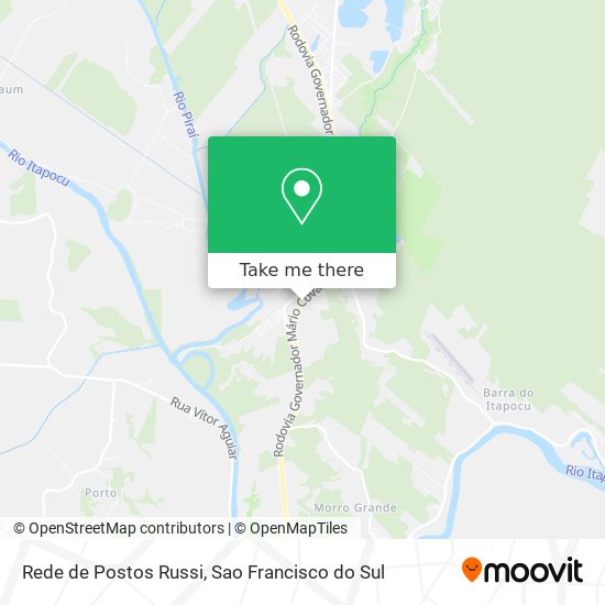 Rede de Postos Russi map