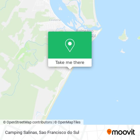 Mapa Camping Salinas