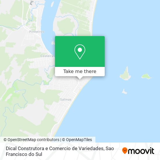 Dical Construtora e Comercio de Variedades map