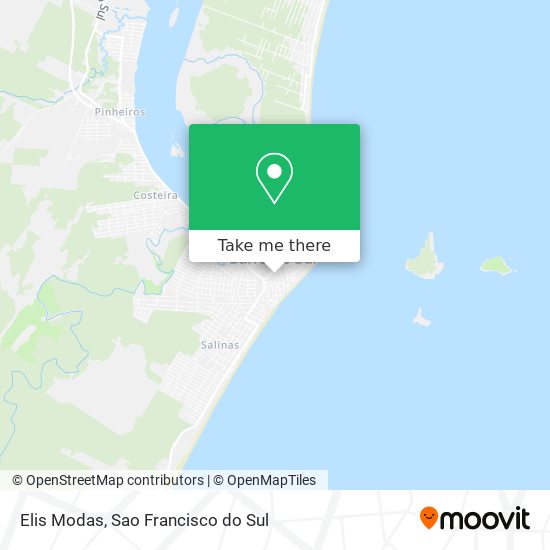 Elis Modas map
