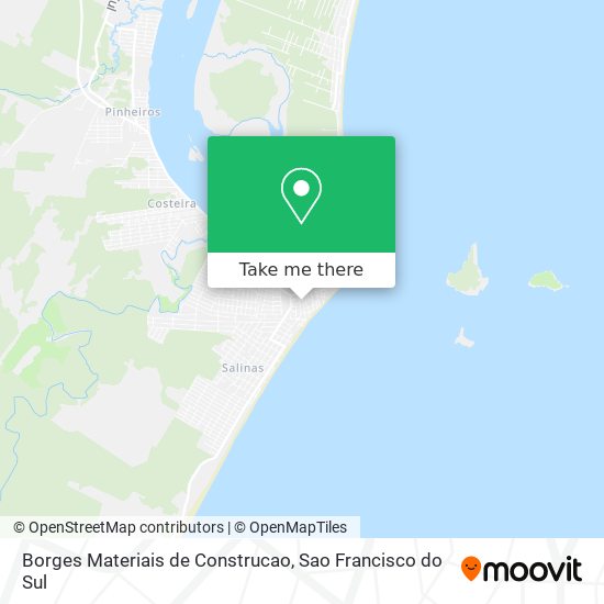 Borges Materiais de Construcao map