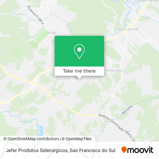 Mapa Jefer Produtos Siderúrgicos