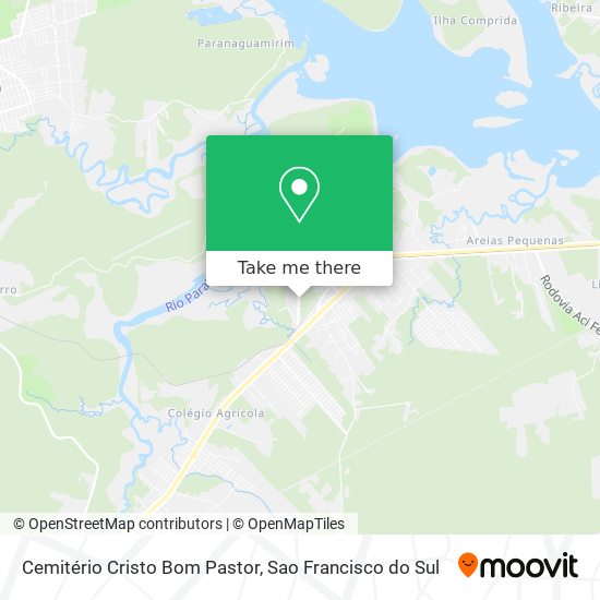 Cemitério Cristo Bom Pastor map