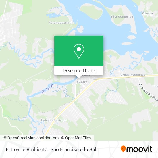 Filtroville Ambiental map