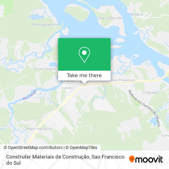 Construfer Materiais de Construção map