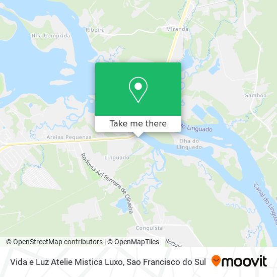 Vida e Luz Atelie Mistica Luxo map