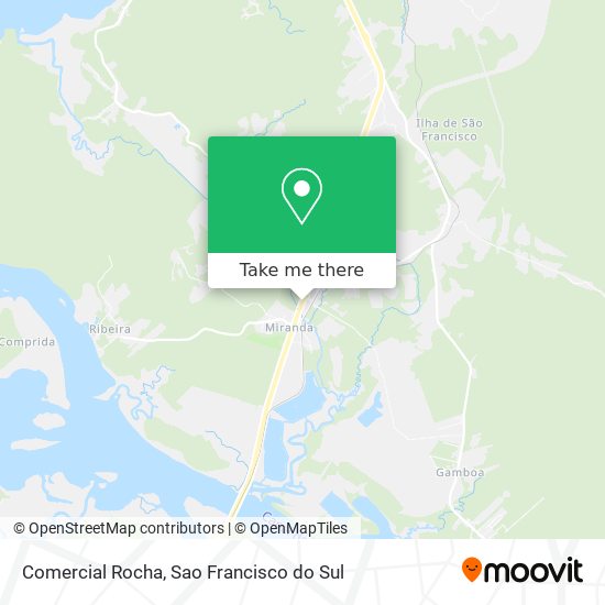 Comercial Rocha map