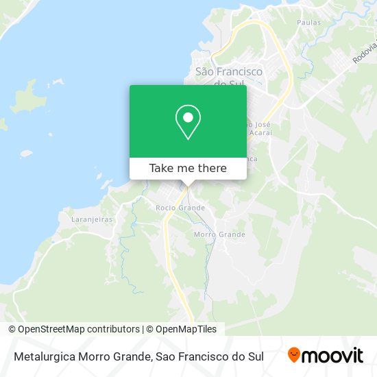 Mapa Metalurgica Morro Grande