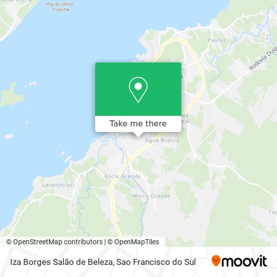 Iza Borges Salão de Beleza map