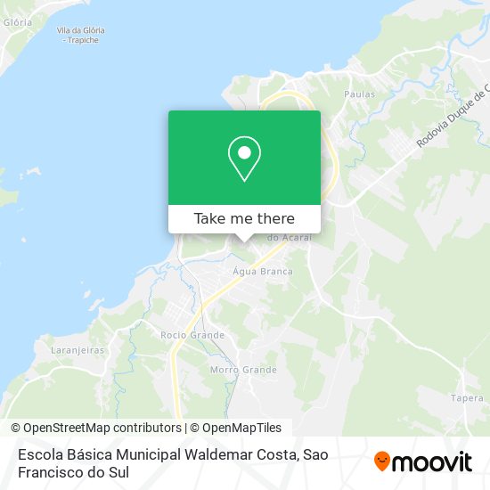 Escola Básica Municipal Waldemar Costa map