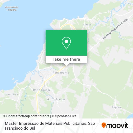 Master Impressao de Materiais Publicitarios map