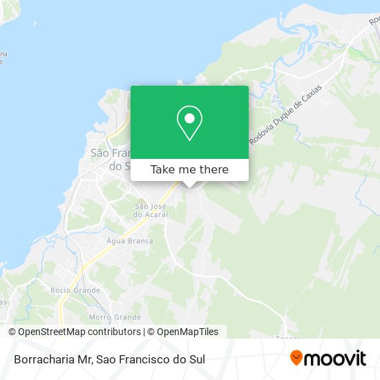 Borracharia Mr map