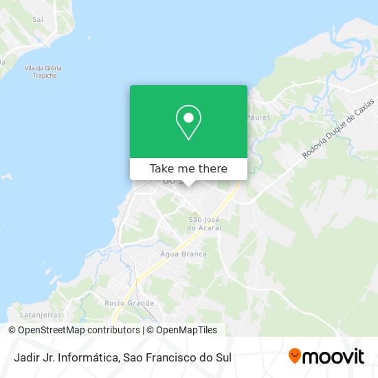 Jadir Jr. Informática map