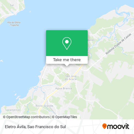 Eletro Ávila map