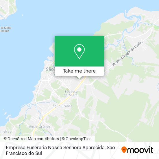 Empresa Funeraria Nossa Senhora Aparecida map