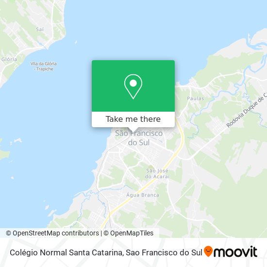 Colégio Normal Santa Catarina map