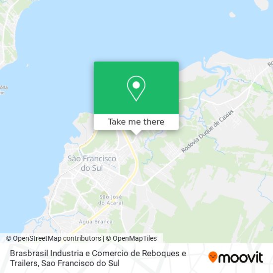 Mapa Brasbrasil Industria e Comercio de Reboques e Trailers