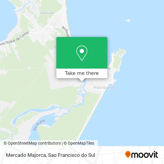 Mercado Majorca map