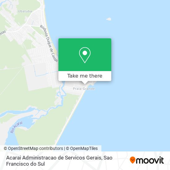 Acarai Administracao de Servicos Gerais map