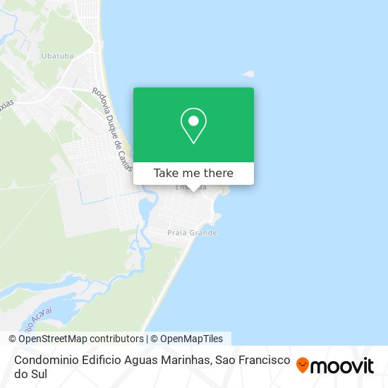 Condominio Edificio Aguas Marinhas map