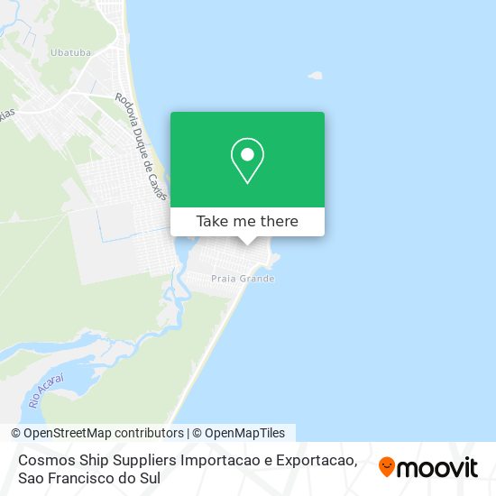 Cosmos Ship Suppliers Importacao e Exportacao map