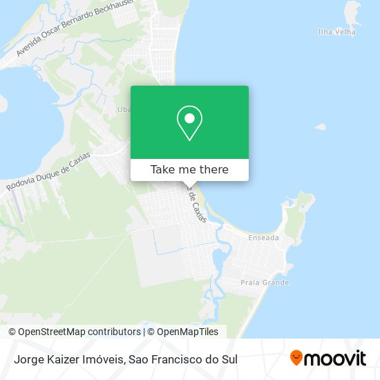 Jorge Kaizer Imóveis map