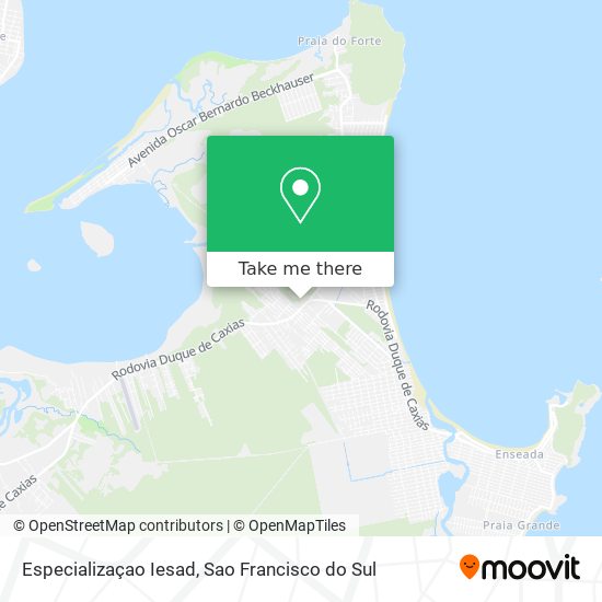 Especializaçao Iesad map