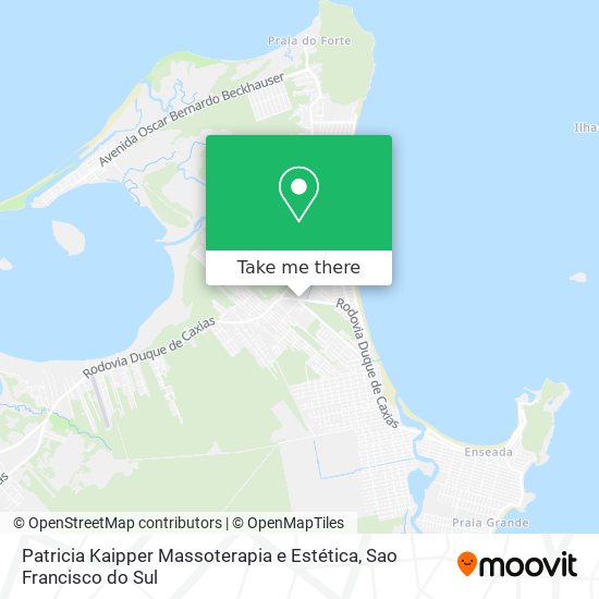Patricia Kaipper Massoterapia e Estética map