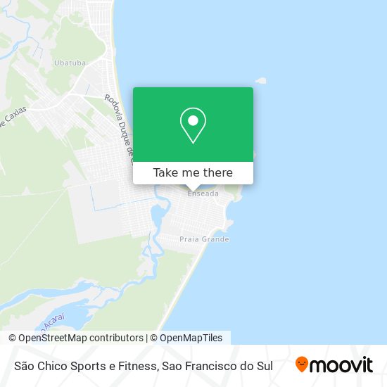 São Chico Sports e Fitness map