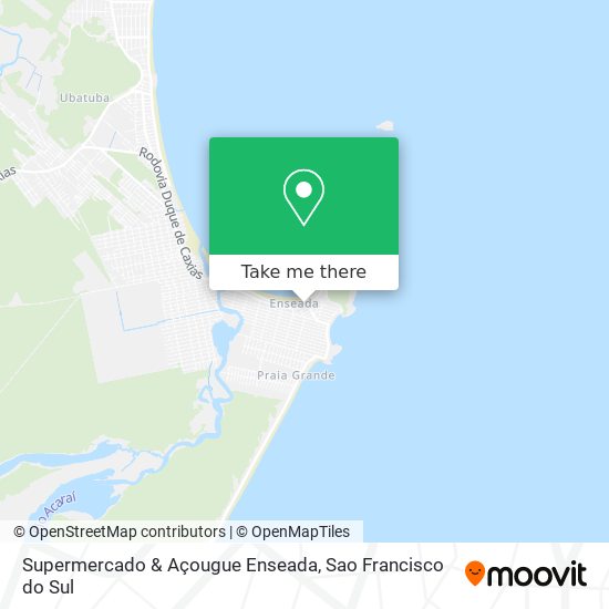 Supermercado & Açougue Enseada map