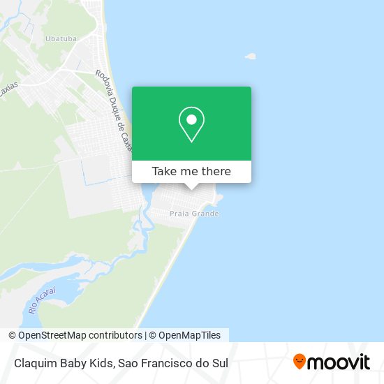 Claquim Baby Kids map