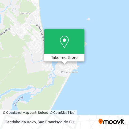 Cantinho da Vovo map