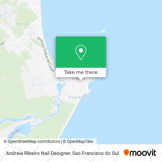 Mapa Andreia Ribeiro Nail Designer