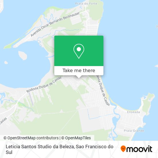 Leticia Santos Studio da Beleza map