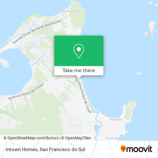 Intown Homes map