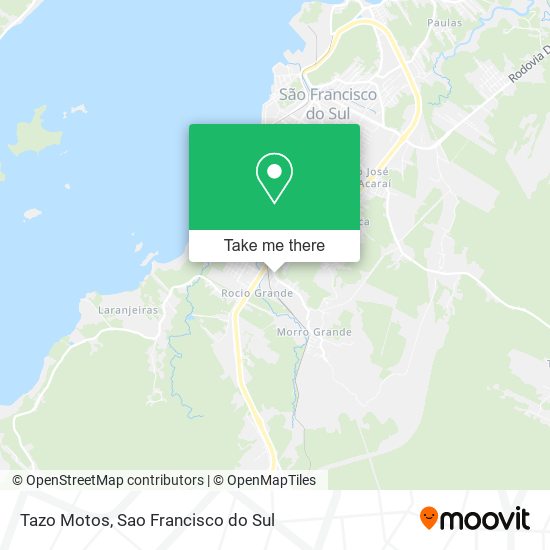 Tazo Motos map