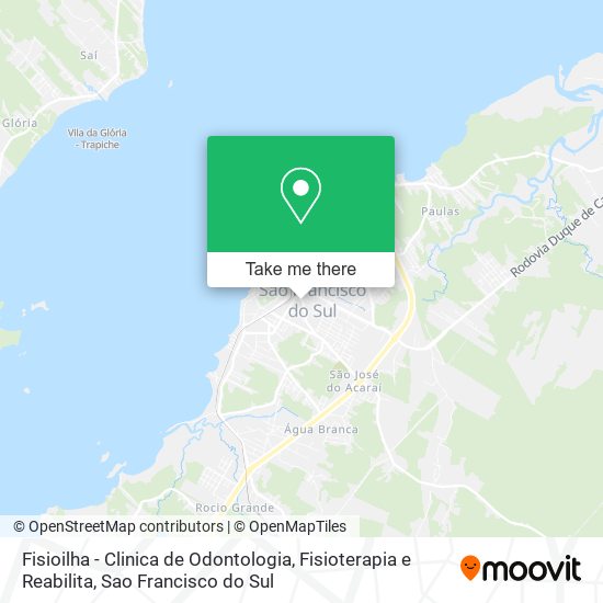 Fisioilha - Clinica de Odontologia, Fisioterapia e Reabilita map
